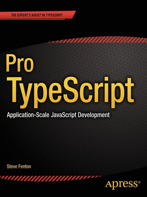 Title details for Pro TypeScript by Steve Fenton - Available
